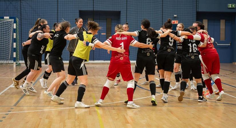 Az új idényben is nagy céljai lesznek a DEAC női futsalosainak