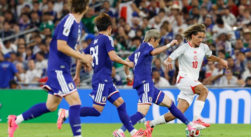 Labdarúgó-vb: Japán kiejtette Tunéziát a Kovács István vezette mérkőzésen