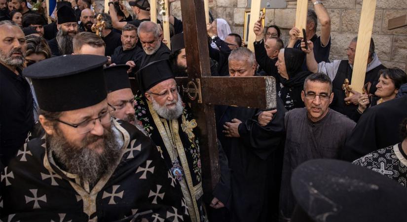 Aggasztó képet festett az izraeli keresztények helyzetéről a jeruzsálemi pátriárka