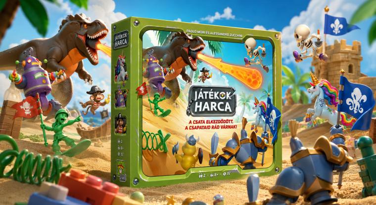 A Játékok harca a legcukibb kis háború, amit most az asztalra tehetsz