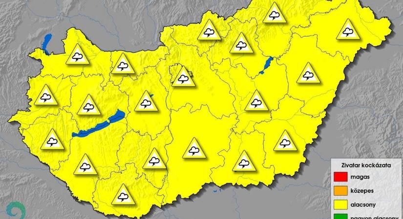 Pokoli hőség után jön a csattanó: durva zivatarok érkezhetnek Zalába