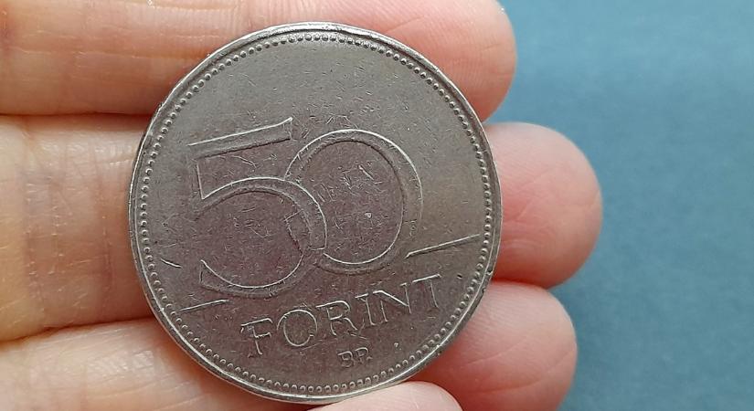 Azonnal nézd meg a pénztárcád: 40 ezret érhet egyetlen 50 forintos érméd!