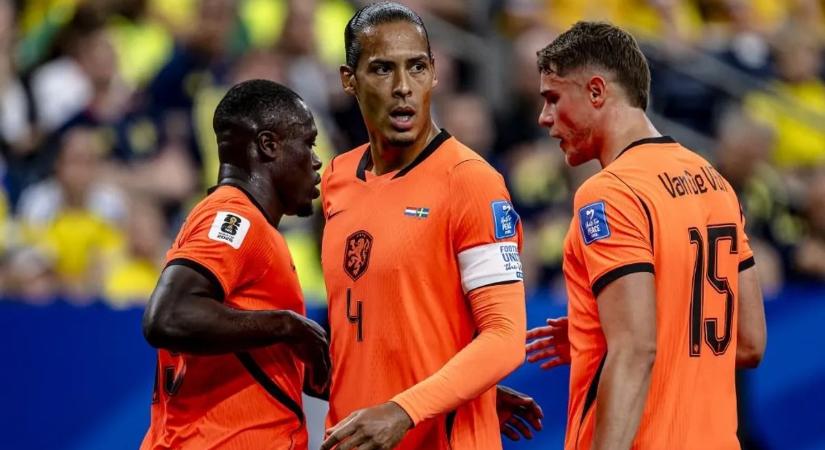 „Nem éreztem a lábam” – Van Dijk ijesztő vallomása sokkolta a hollandokat a foci-vb-n