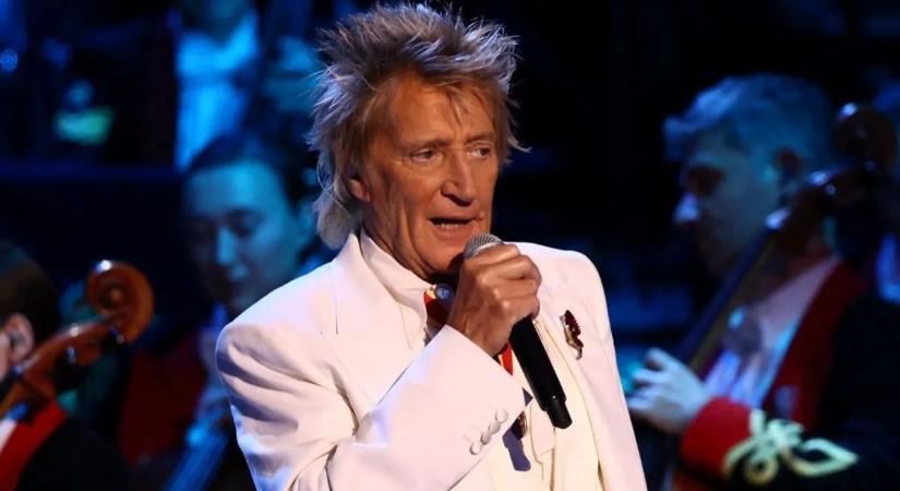Majdnem összeesett a színpadon Rod Stewart, oxigénpalackot kellett vinni neki - videó