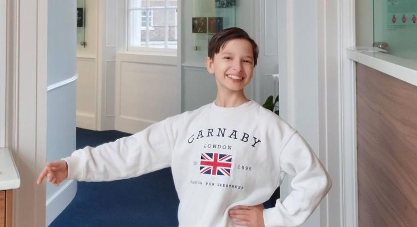 Eldőlt, hogy a 12 éves gyöngyösi tehetség ősszel Londonban folytatja-e a tanulmányait