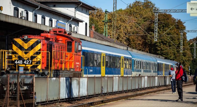 Akadozik a vasúti közlekedés a dél-balatoni vonalon