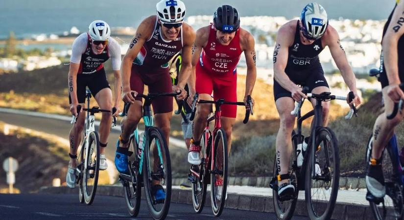 Triatlon elit sprint ob: Trungel-Nagy Zalán és Nádas Nóra Romina sikere Ajkán