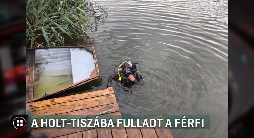 A Holt Tiszába fulladt egy férfi Cibakházán, csak negyed óra elteltével vették észre az eltűnését