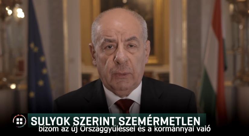 Sulyok hivatala: a közjogi tisztségviselők eltávolítása olyan jogalkotási visszaélést jelentene, amilyet az államfő sem jelenlegi hivatalában, sem alkotmánybíróként nem tapasztalt