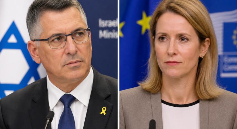 Az izraeli külügyminiszter megszakítja kapcsolatait az EU külügyi vezetőjével