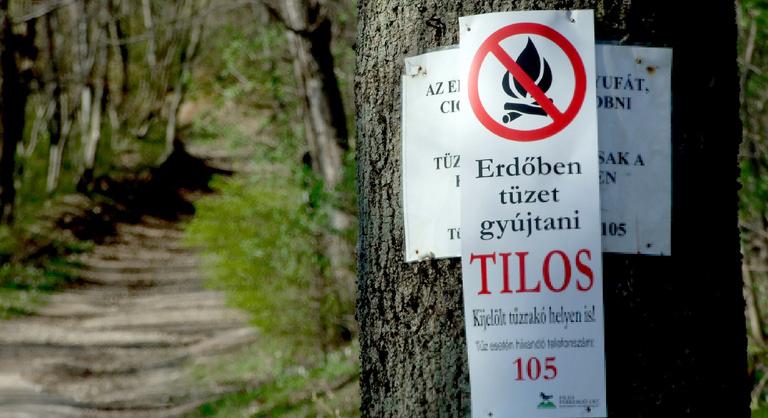 Tűzgyújtási tilalom lép életbe Budapesten és további öt vármegyében