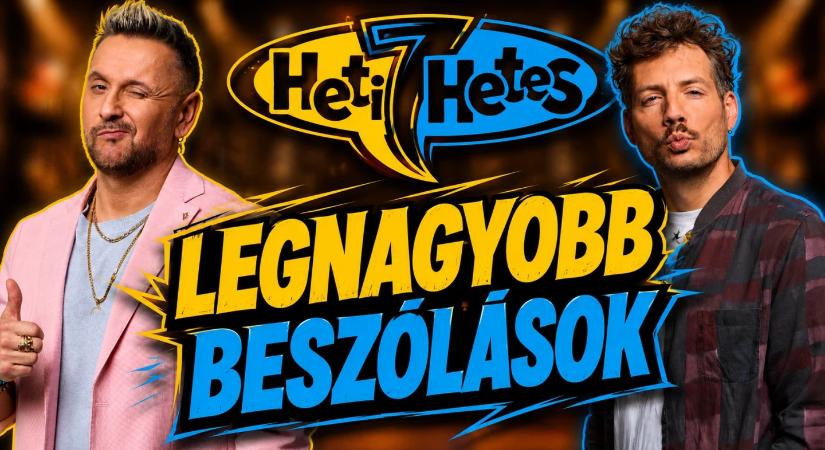 Gönczi Gábor és Curtis is megkapták a magukét – mutatjuk a Heti Hetes legnagyobb beszólásait!