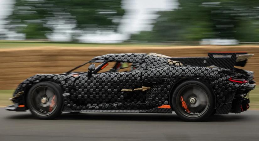 Kíváncsi rá, milyen gyors egy LEGO-autó?