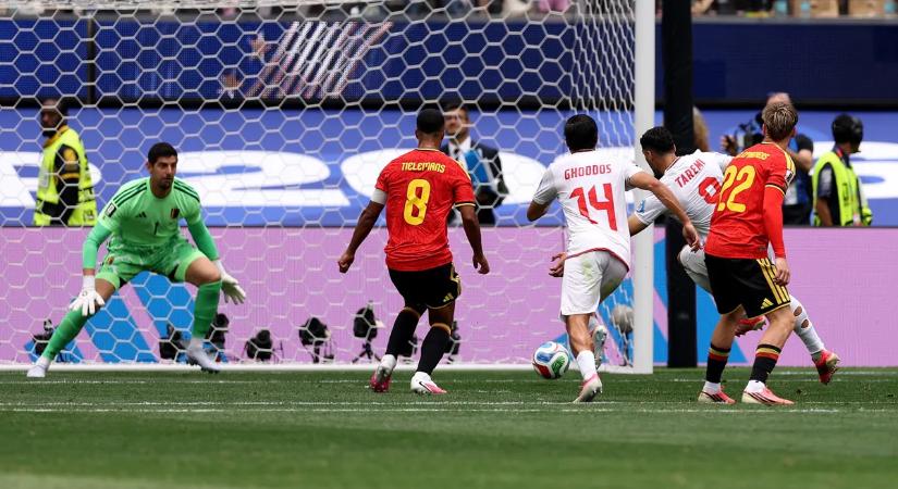 Végeredmény: Belgium–Irán 0–0