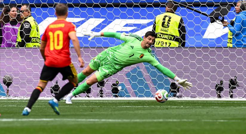 Courtois rekordot állított be az irániak ellen – statisztikák