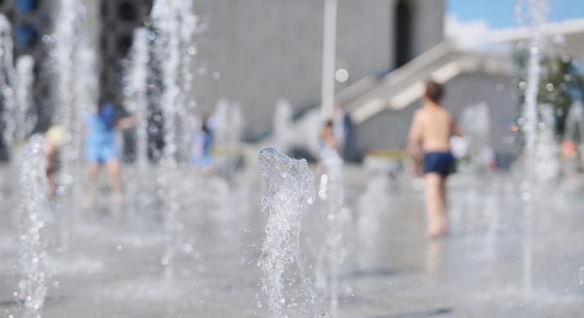 Kánikulával és pusztító zivatarokkal indul a hét: Térképen a részletek