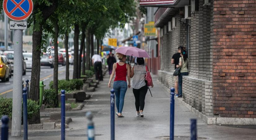 Folytatódik a hőség, de zivatarra és felhőszakadásra is figyelmeztetnek