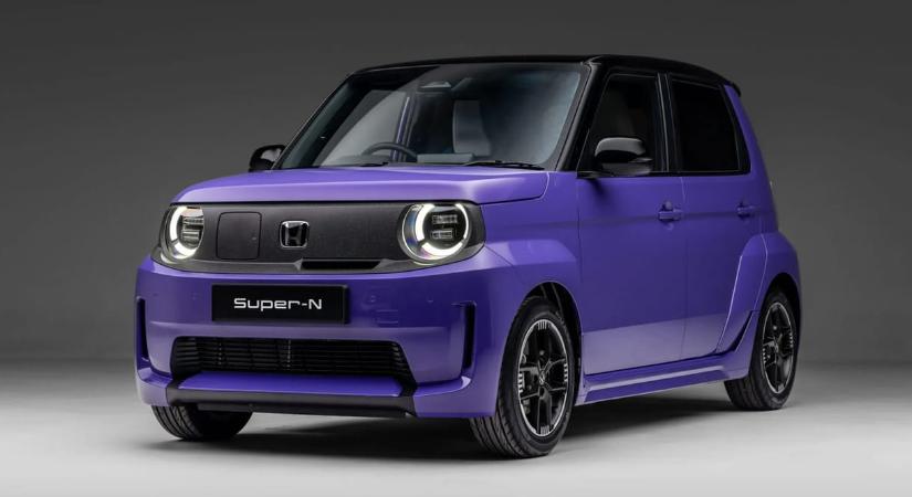 Nagyon pici és retró a Honda egész olcsó fürge villanyautója