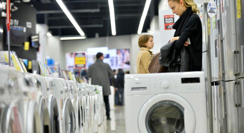 A háztartási elektronikai cikkeken is spórolunk