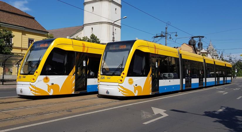 Pályafelújítás Debrecenben: villamos helyett busz jár
