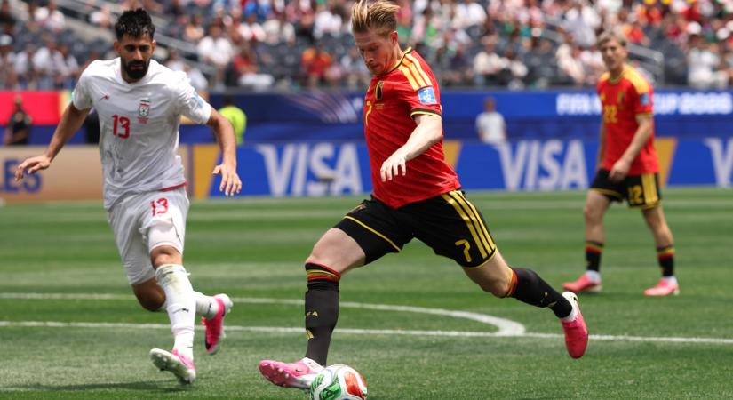 Vb 2026: emberhátrányba került, Irán ellen is pontokat hullajtott Belgium – videóval