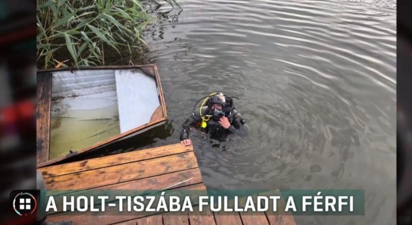 A Holt-Tiszába fulladt egy férfi Cibakházán