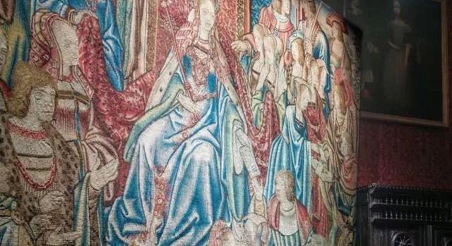 Visszatért eredeti helyére egy elveszett Tudor-kori falikárpit