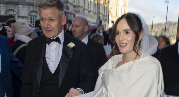 Nagyapa lesz Gordon Ramsay, babát vár a lánya