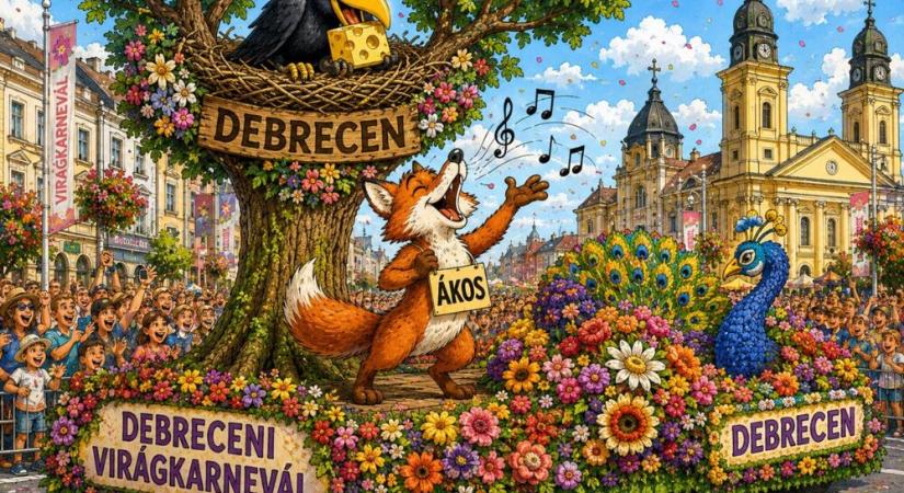 Virágkarnevál Ákossal 20 millióért, szigorúan piacialapon