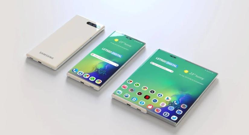 Telefon, tablet vagy mindkettő? Meglepő koncepciót szabadalmaztatott a Samsung