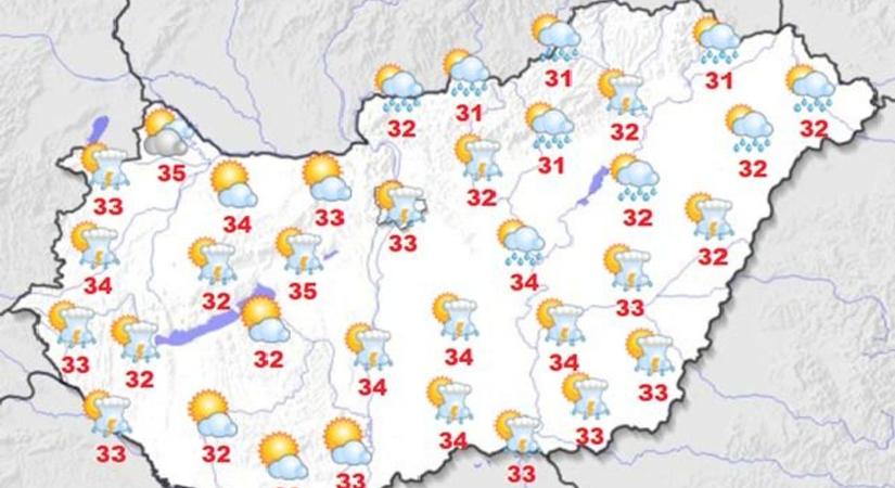 Elsőfokú riasztás lépett életbe: perceken belül változhat az időjárás