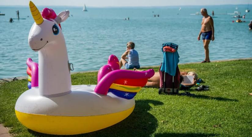 Így alakul a Balaton vízhőmérséklete a héten napról napra