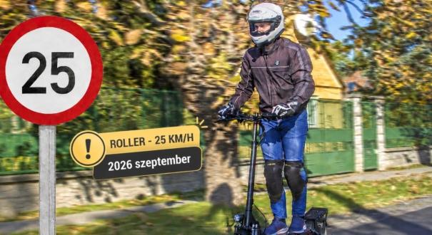 Vitézy Dávid: indul az új KRESZ-konzultáció, 20-25 km/órás korlátozás jöhet a rollerekre
