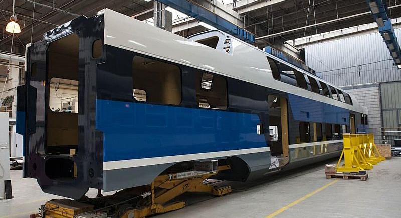 A Dunakeszi Járműjavítóban rekedtek a MÁV klímás vasúti kocsijai