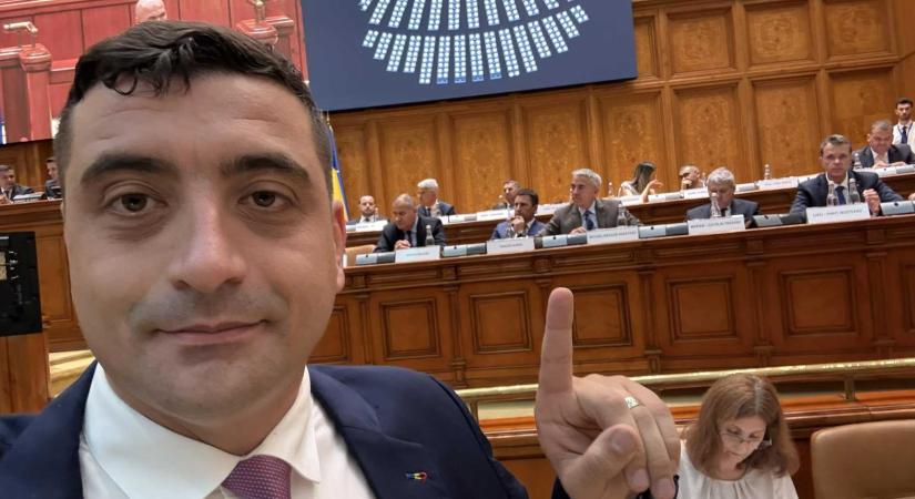 Az AUR-on áll vagy bukik a Veștea-kormány beiktatása, Simion szerint nem szavazzák meg
