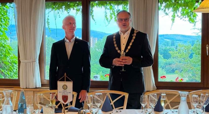 Új elnöke lett a soproni Rotary Clubnak