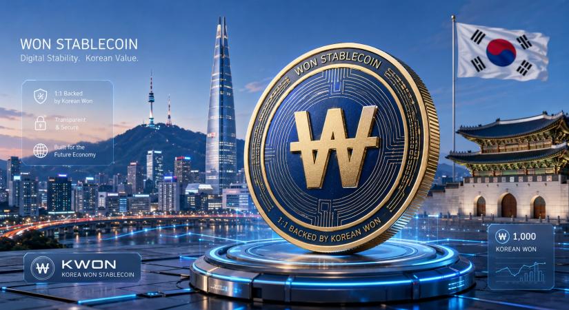 Hiába fogadná el szinte minden bolt: 4,4%-nál tetőzhet a won-stabilcoin használata