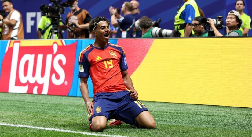 A spanyol csodagyerek már a világbajnokságon is betalált
