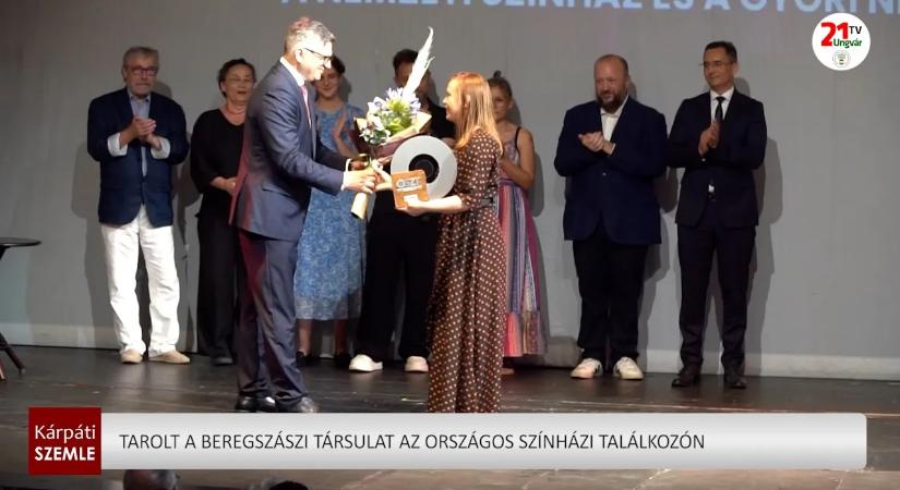 Tarolt a beregszászi társulat az Országos Színházi Találkozón (videó)