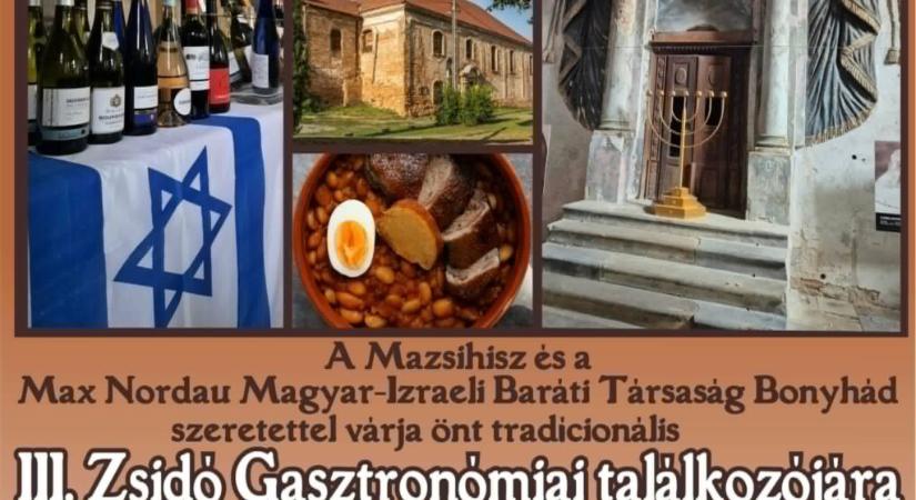 Zsidó gasztronómiai találkozó a bonyhádi zsinagógában