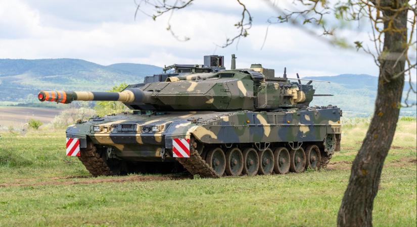 Megkapták az extra védelmet a magyar Leopard tankok, már utcai harcokban is legyőzhetetlenek