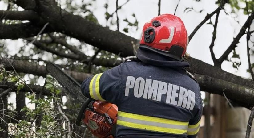 Vihar söpört végig Marosvásárhelyen