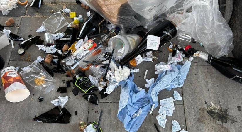 Üvegszilánkok és szétdobált hulladék – kiverte a biztosítékot az átadási ünnepség után a vadi új rendezvényparkban hagyott szemét
