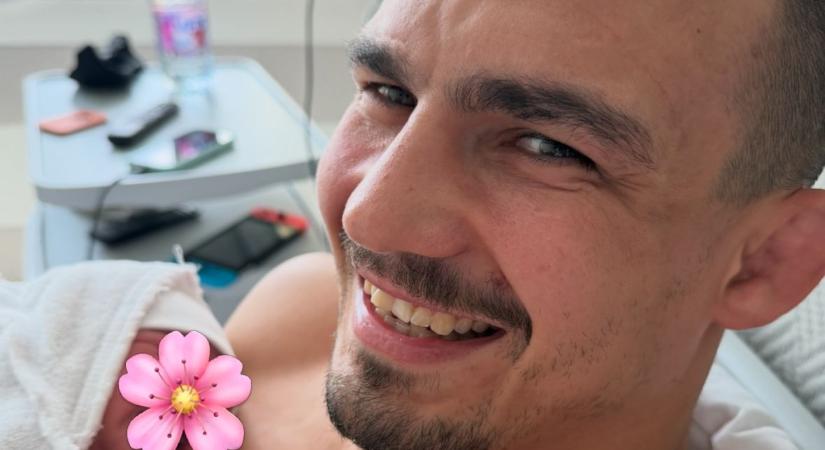Borics Ádám apa lett, kislánya született!