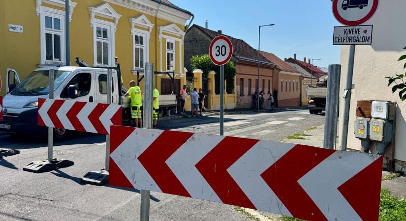 Teljes útzár Nagykanizsán: ezt a szakaszt érdemes lesz elkerülni