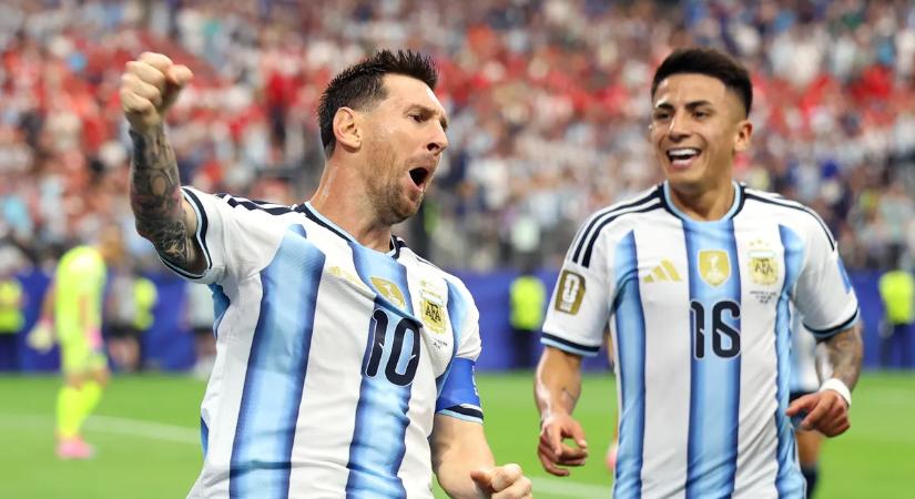 Vezet Argentína, Messi most már egyedüli gólrekorder lett