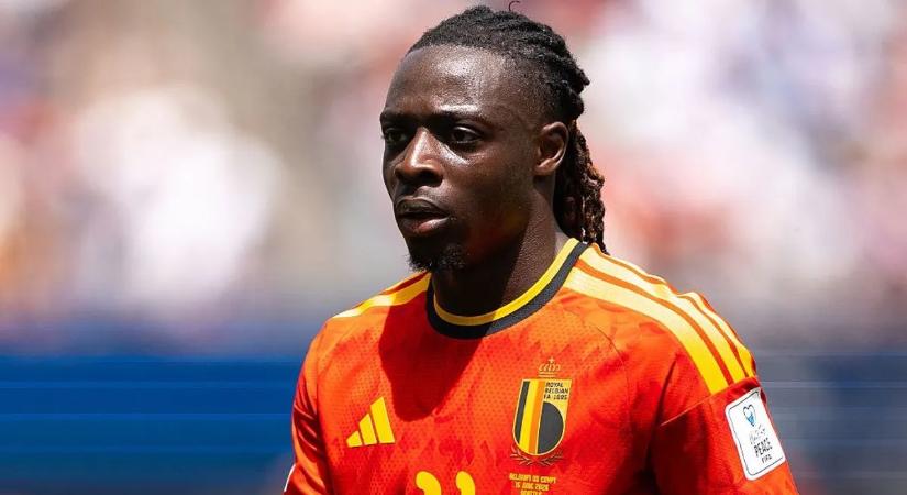Jérémy Doku apa lett, Új-Zéland ellen térhet vissza a belga csapatba