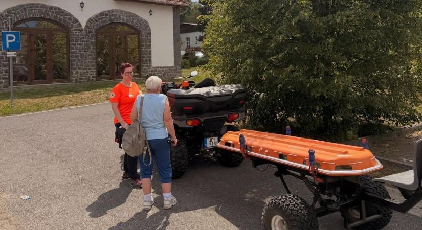 Speciális mentők rohantak a bajbajutotthoz a Mátrában