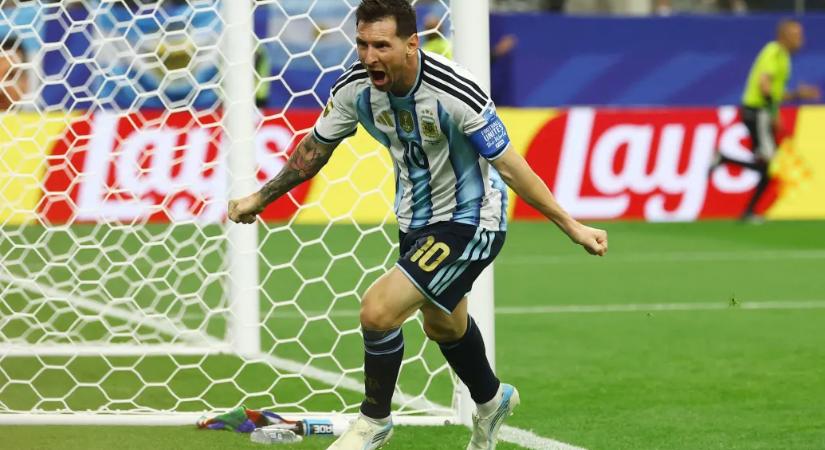 Messi csúnyán kihagyta a tizenegyest, aztán két gólt lőtt, amivel vb-történelmet írt