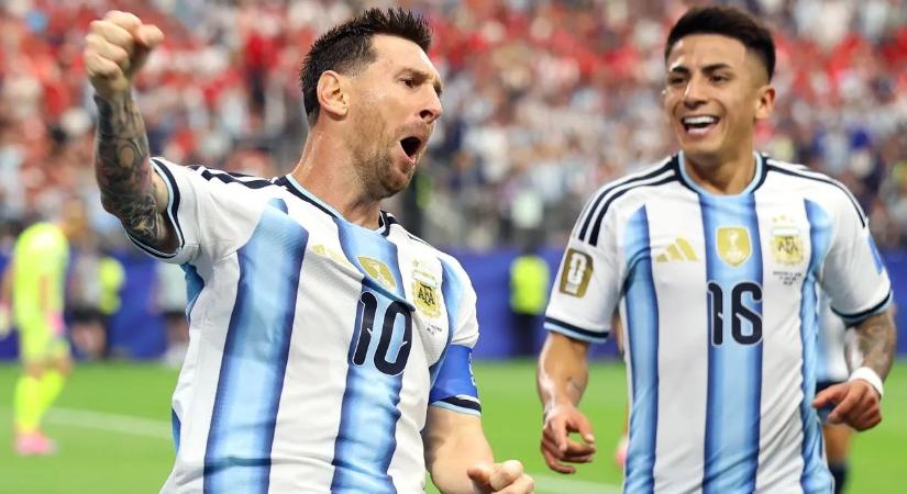 FUTBALL-VILÁGBAJNOKSÁG – Messi az élre állt